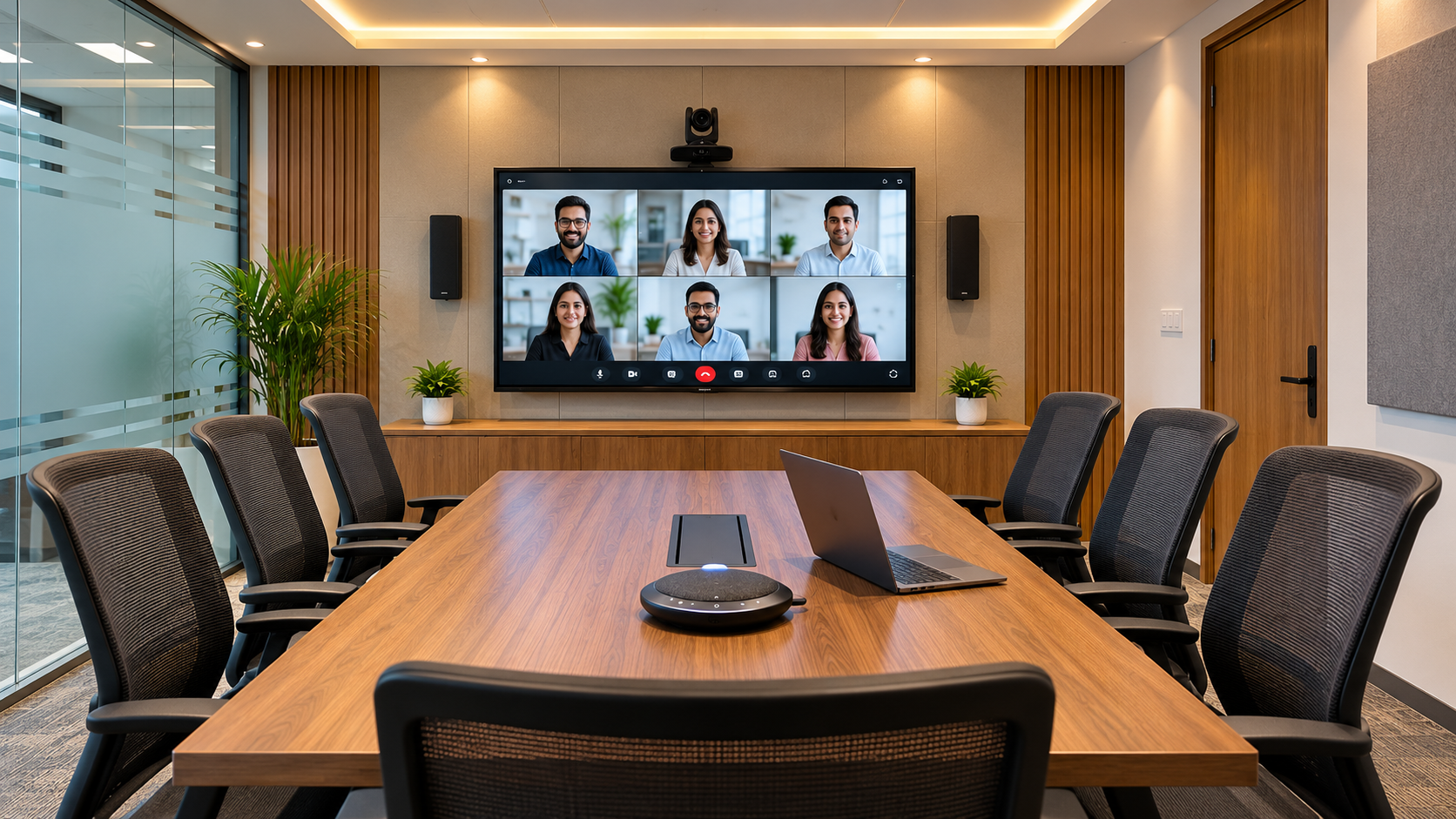 Conference Room setup 4K Small – 6 to 8 Seater - View 2